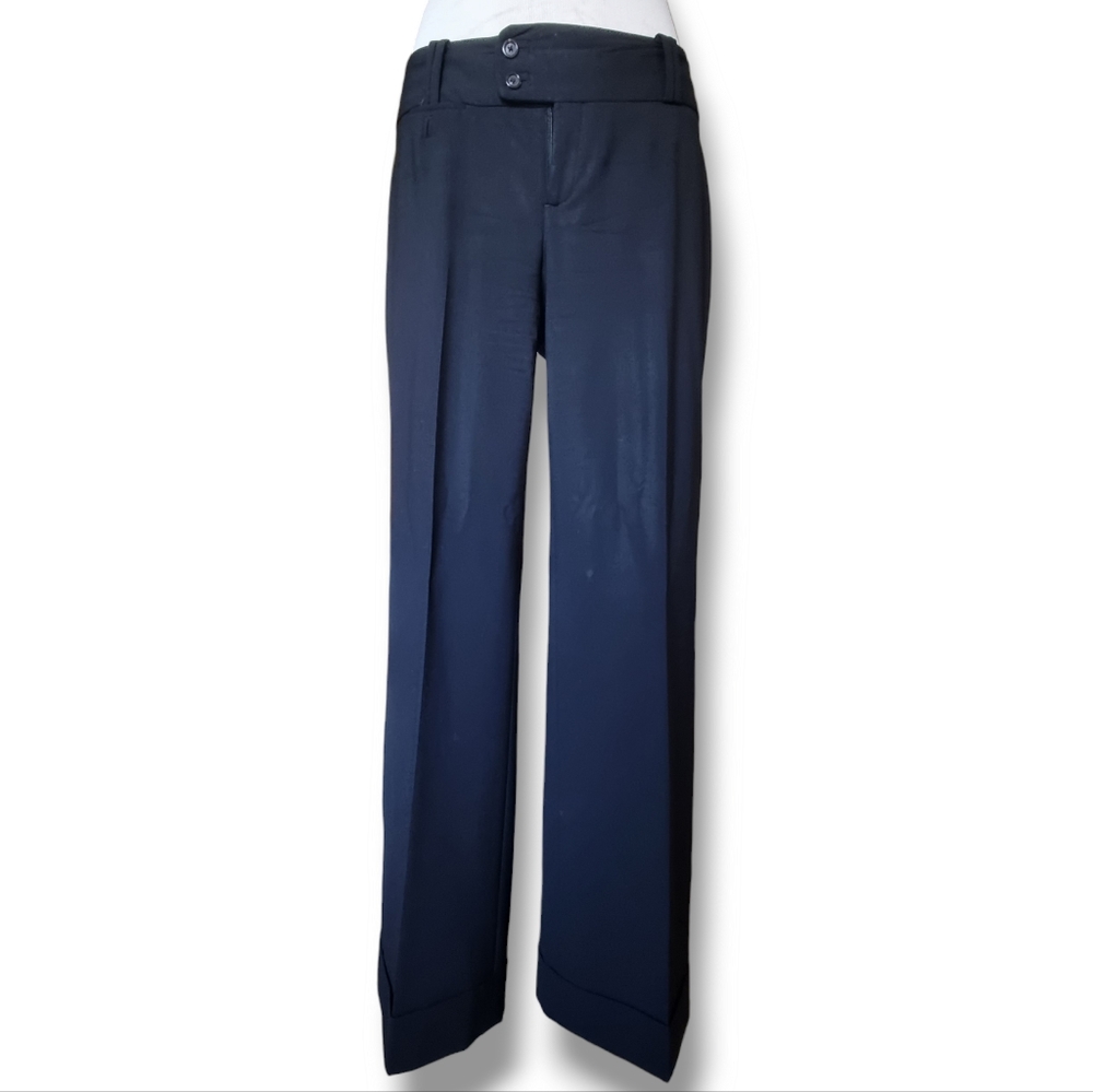 Banana Republic women's black Jackson fit trouser pantsuit size 6